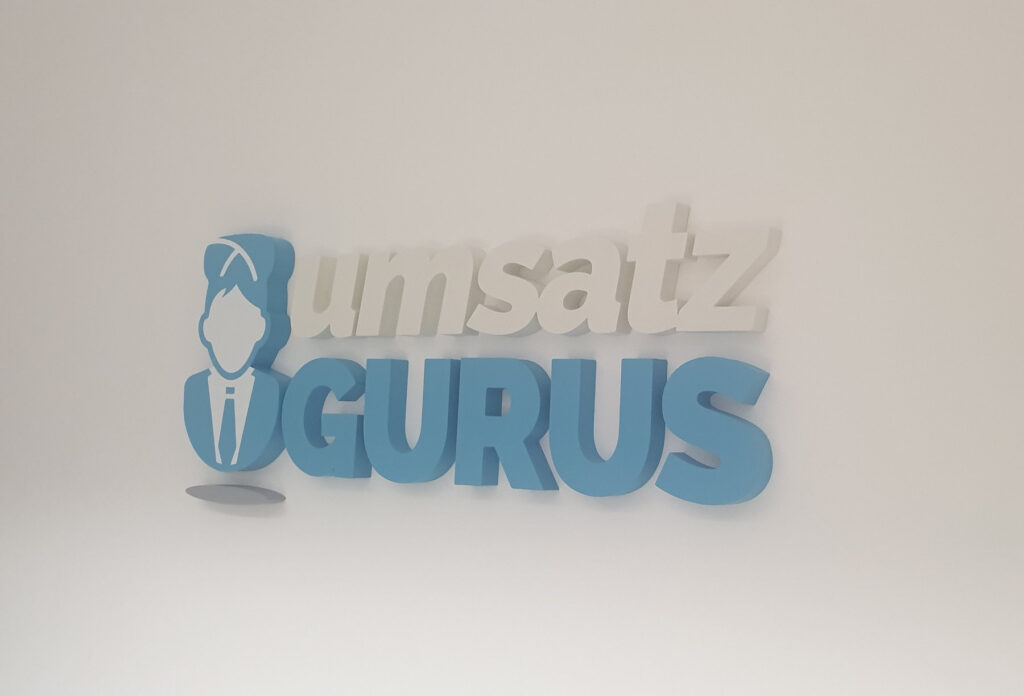 3D Logo für die Wand