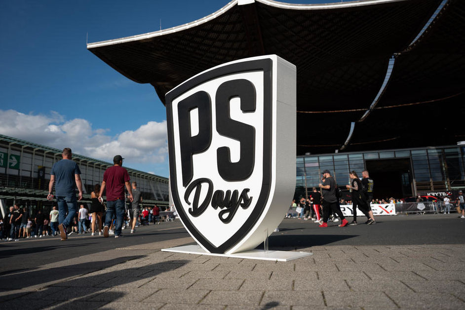 3D Logoaufsteller "#PS Days"