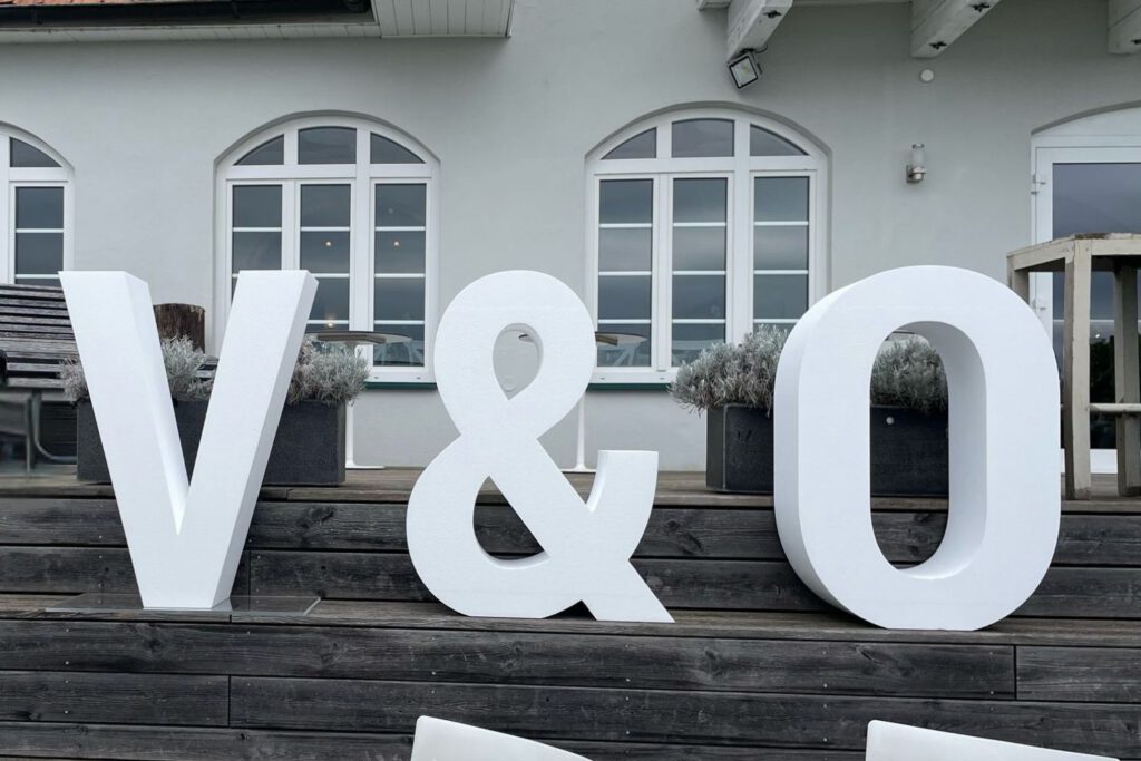 3D Buchstaben – Höhe 100 cm